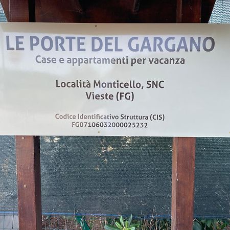 Appartamenti Le Porte Del Gargano Vieste Zewnętrze zdjęcie